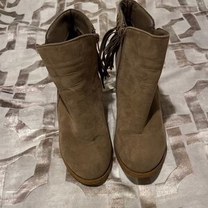 Stylish Tan Ankle Booties